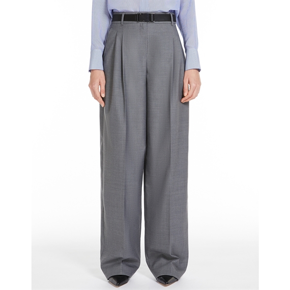 Max Mara Studio Juanita Bukser, Medium Grey